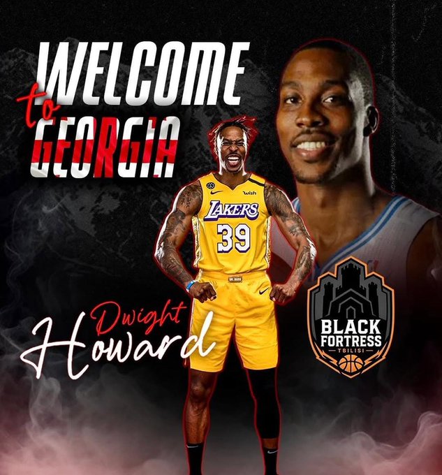 Dwight Howard sale de su retirada a los 40 años y jugará en Georgia