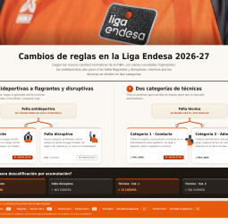 Cambios de reglas en la Liga Endesa 2026-27