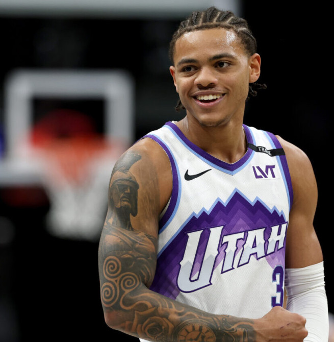 Keyonte George firma la extensión más cara para un base en la historia de los Jazz: 157,5 millones