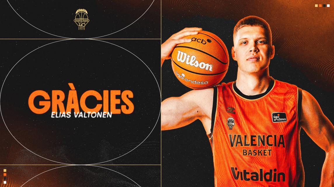 Elias Valtonen se desvincula de Valencia Basket