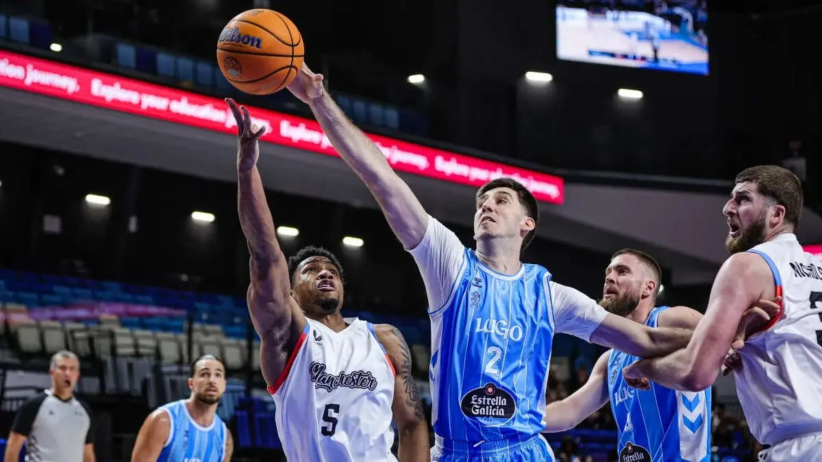 El Breogán despacha al Manchester (84-105) y jugará la semifinal ante el Dziki Varsovia