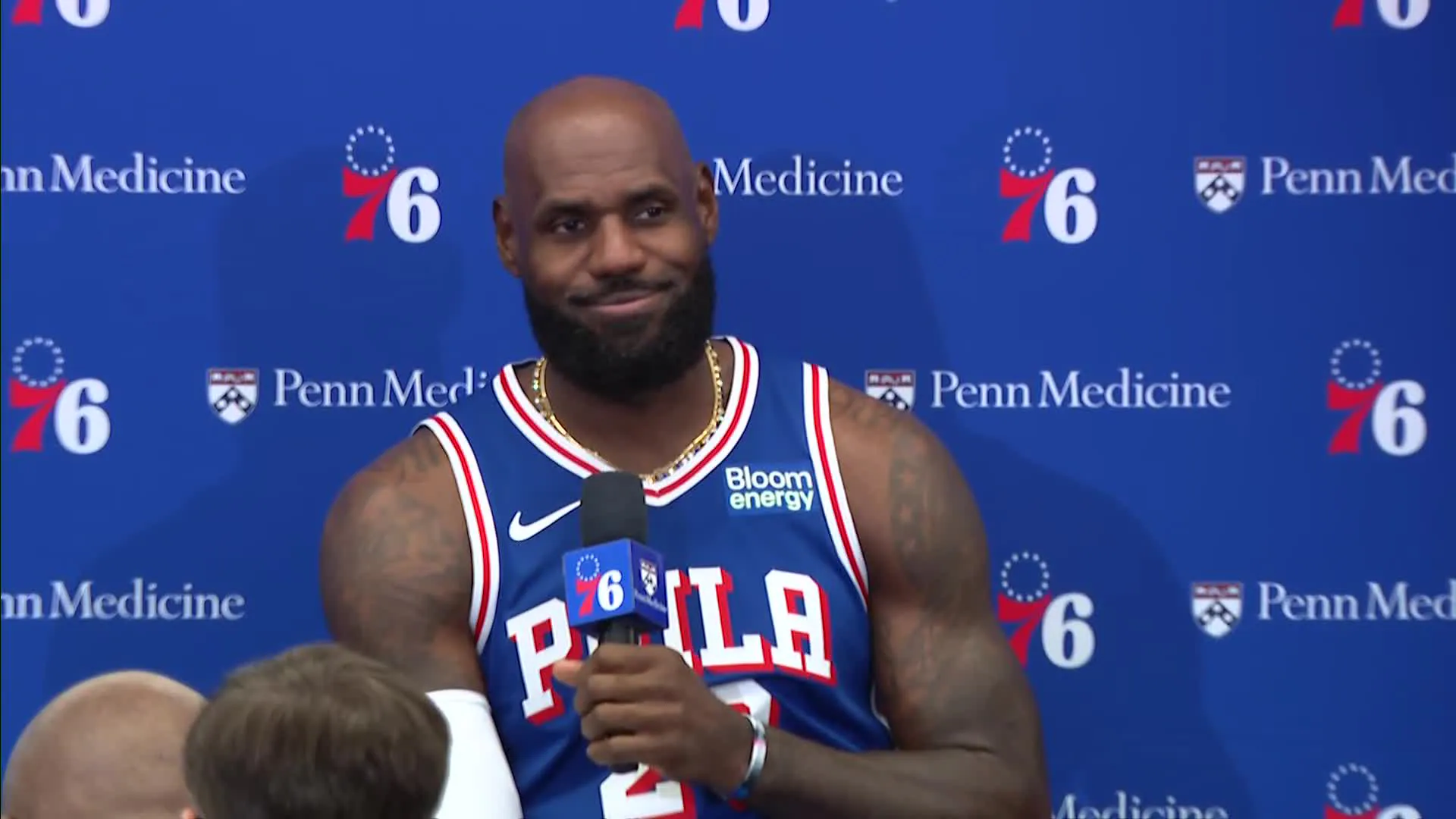 LeBron James, en su presentación con los Sixers: "No he dejado a mi familia para perder en segunda ronda"