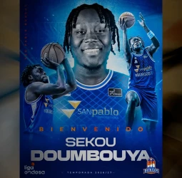 Sekou Doumbouya refuerza el juego interior de Recoletas Salud SP Burgos