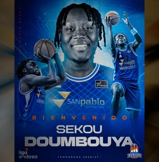 Sekou Doumbouya refuerza el juego interior de Recoletas Salud SP Burgos