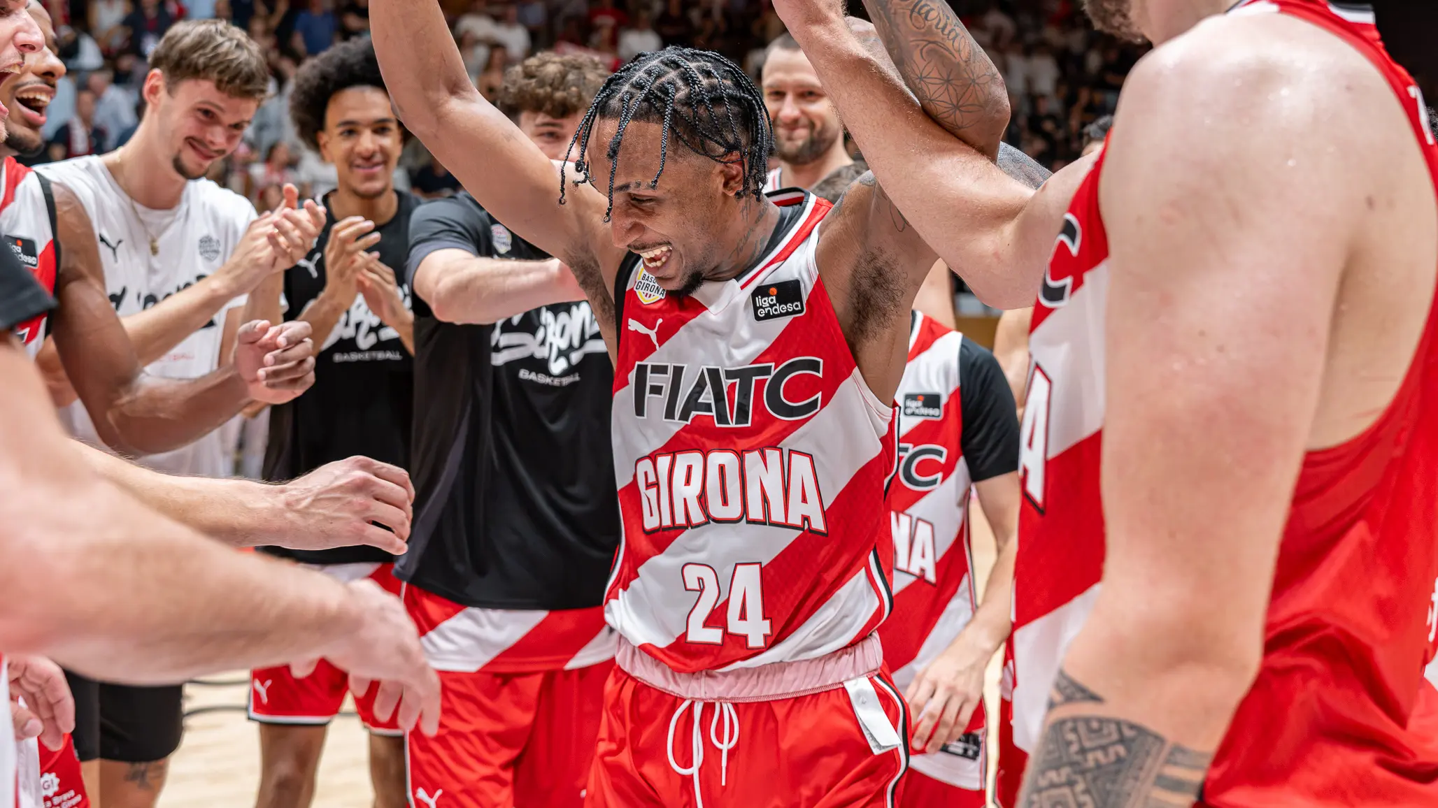 El FIATC Girona venció 84-77 al UCAM Murcia en su estreno en la Liga Endesa, con 20 puntos y 30 de valoración de Jassel Pérez.