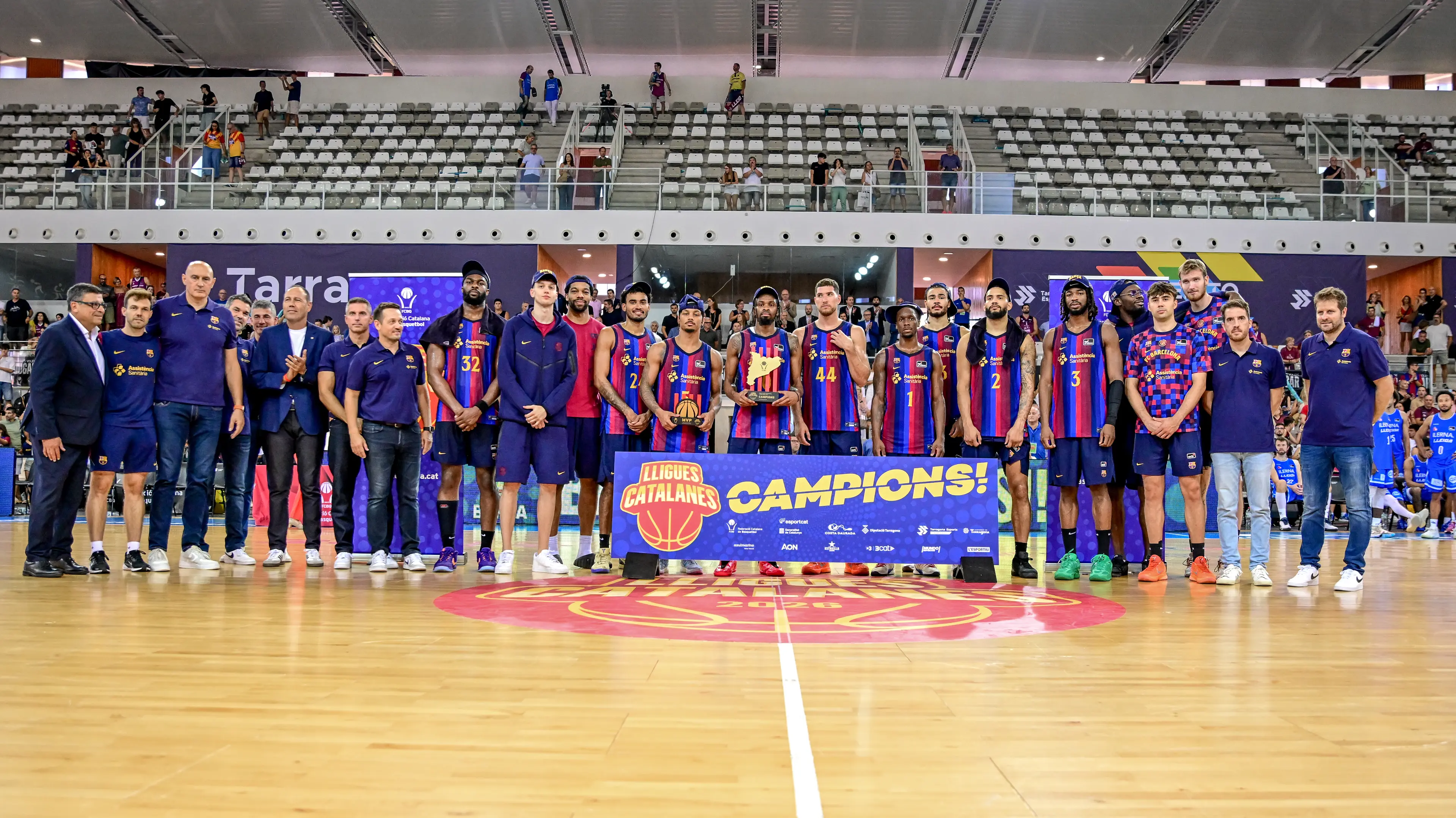 El Barça remonta al Ilerna Lleida en el último cuarto y gana su 26ª Lliga Catalana (96-87)