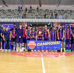 El Barça remonta al Ilerna Lleida en el último cuarto y gana su 26ª Lliga Catalana (96-87)