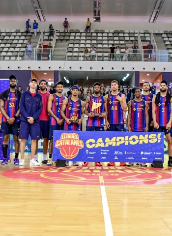 El Barça remonta al Ilerna Lleida en el último cuarto y gana su 26ª Lliga Catalana (96-87)