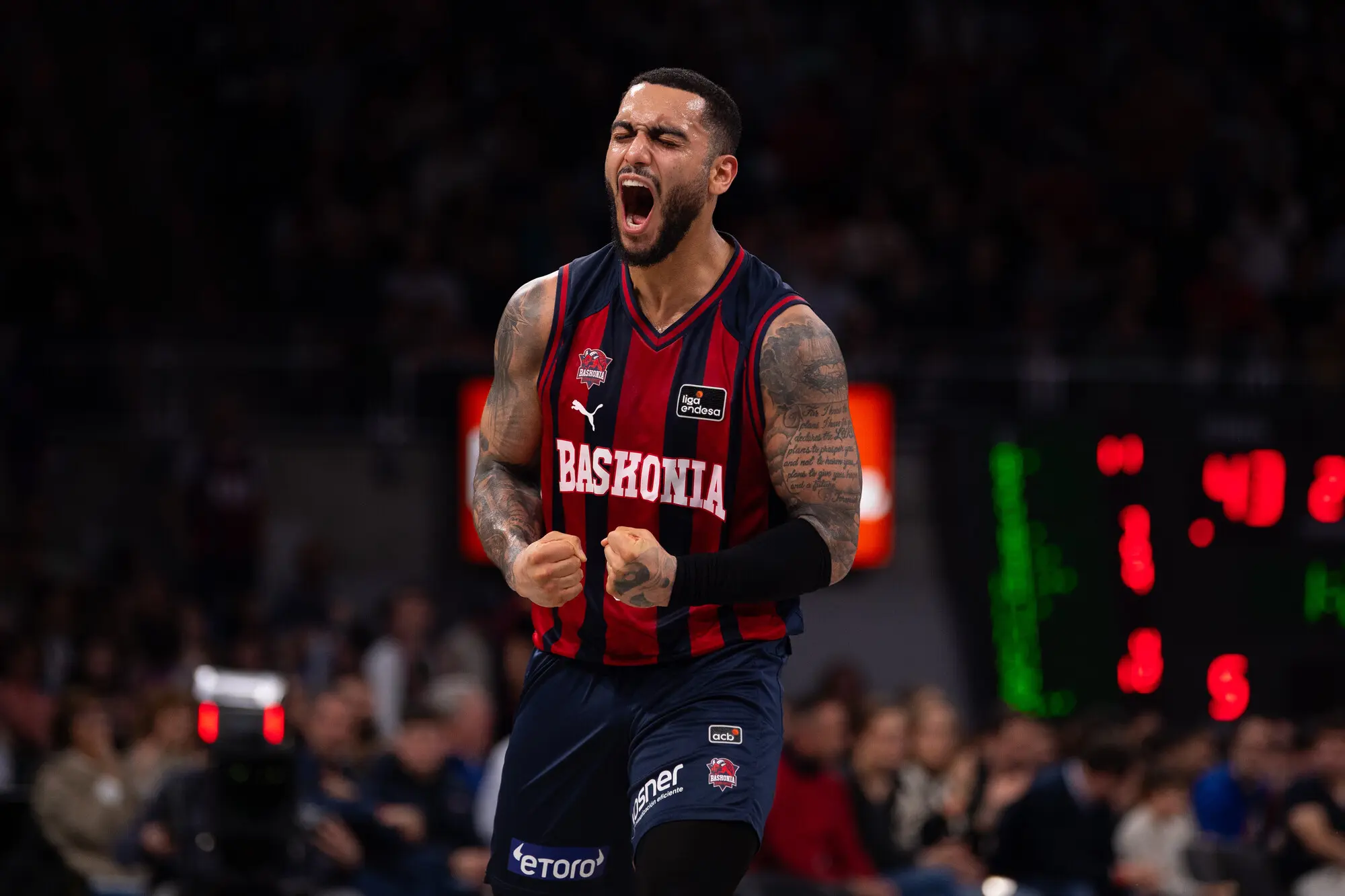 Markus Howard, cerca de dejar el Kosner Baskonia por el Zenit