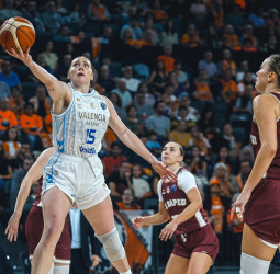 Valencia Basket vence con autoridad al Rapid de Bucarest y bate su récord de triples en un partido