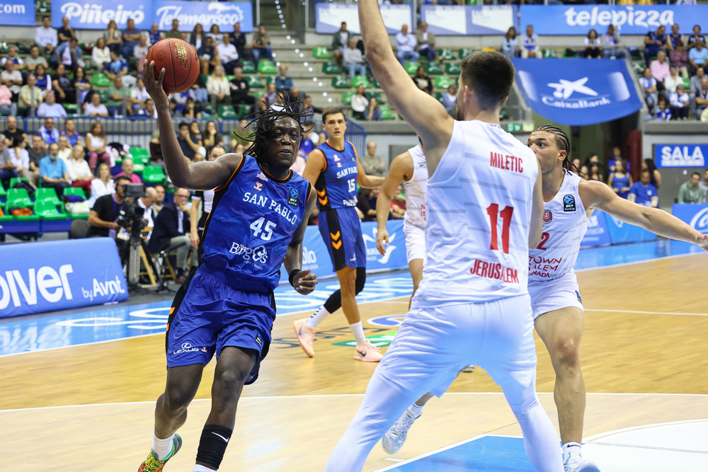 San Pablo Burgos 84-85 Hapoel Jerusalén: la remontada se queda a un punto