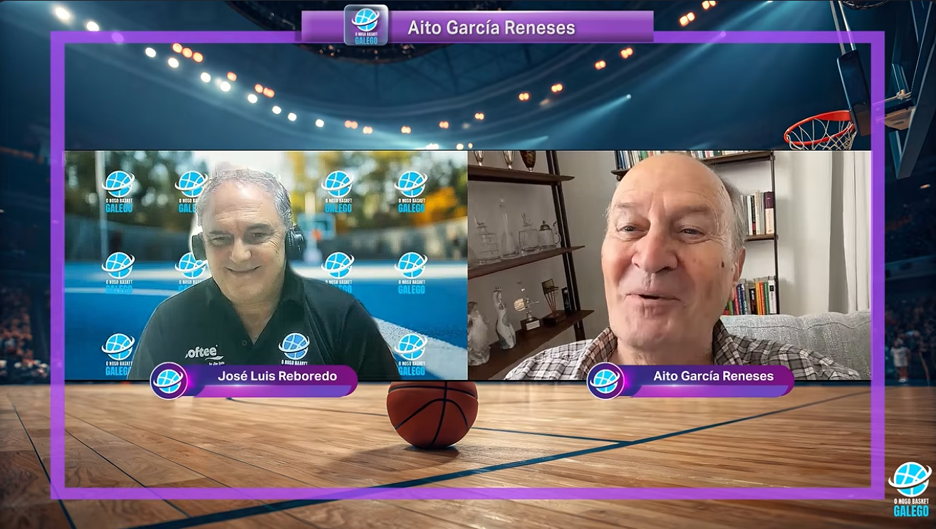 Aíto y Luis Casimiro, protagonistas del nuevo O Noso Basket