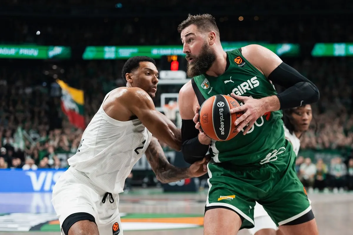 Žalgiris Dominates ASVEL with 18 Three-Pointers (105-85)