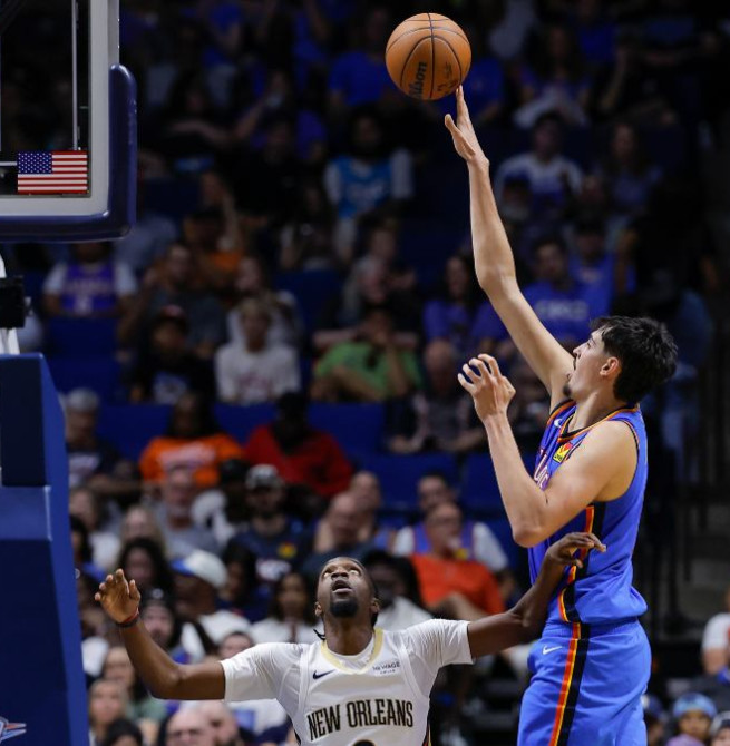 Aday Mara se presenta en los Thunder con un 5/5