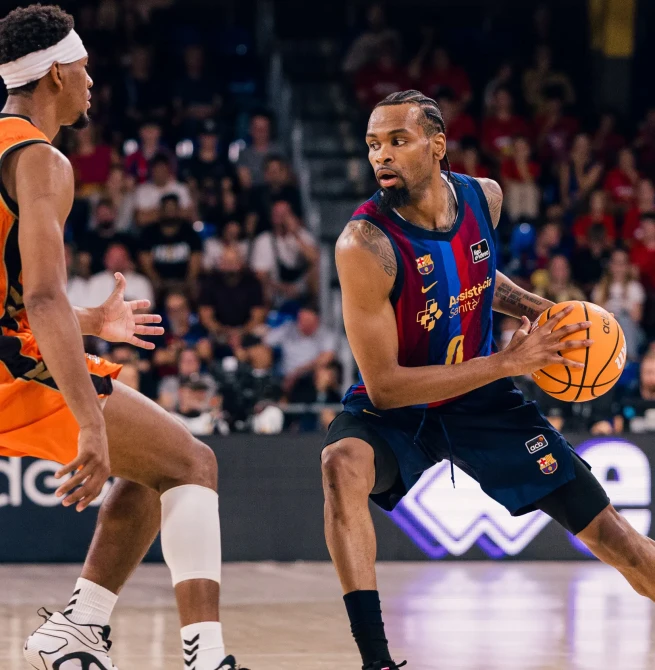 Barça 89-86 Valencia Basket: un triple de Parra y un tapón de Evbuomwan