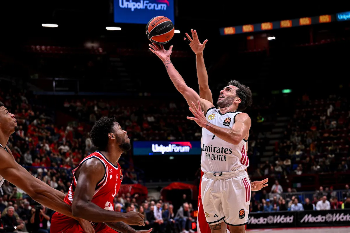 Armani Milano 89-98 Real Madrid: un segundo cuarto basta para ganar en Italia