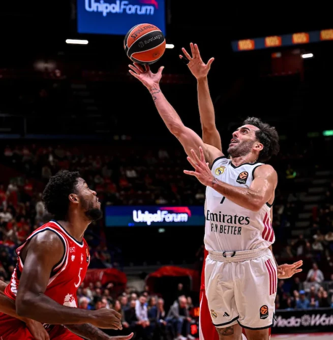 Armani Milano 89-98 Real Madrid: un segundo cuarto basta para ganar en Italia