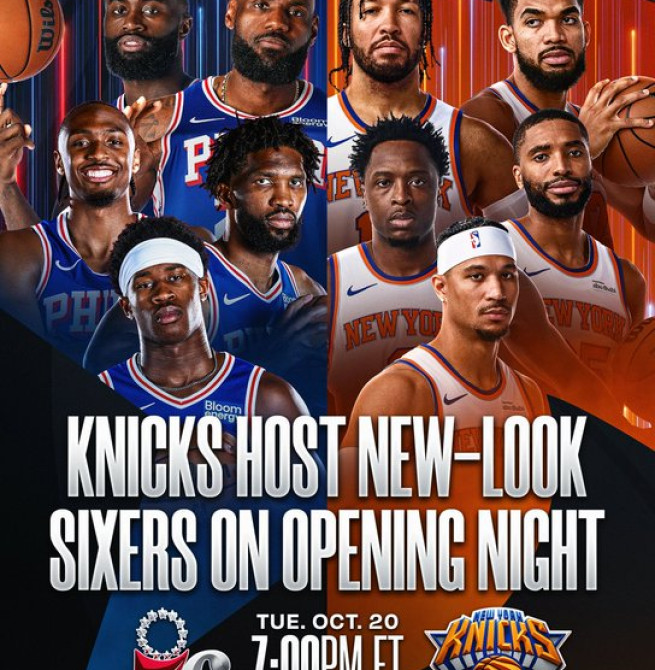 Previa de la noche inaugural de la NBA 2026-27: tres partidos de altura