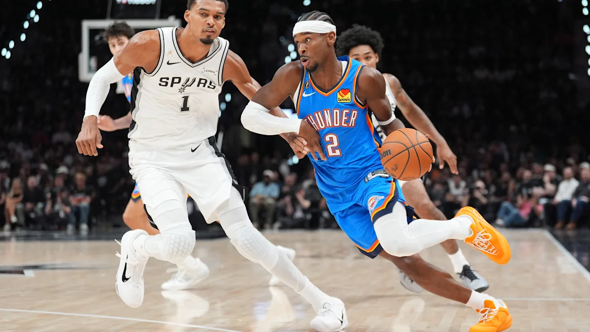 Gilgeous-Alexander castiga a los Spurs (116-104) y Mara se estrena en la NBA