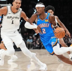 Gilgeous-Alexander castiga a los Spurs (116-104) y Mara se estrena en la NBA