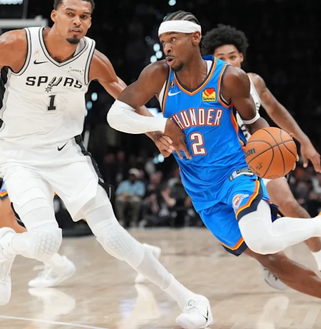 Gilgeous-Alexander castiga a los Spurs (116-104) y Mara se estrena en la NBA