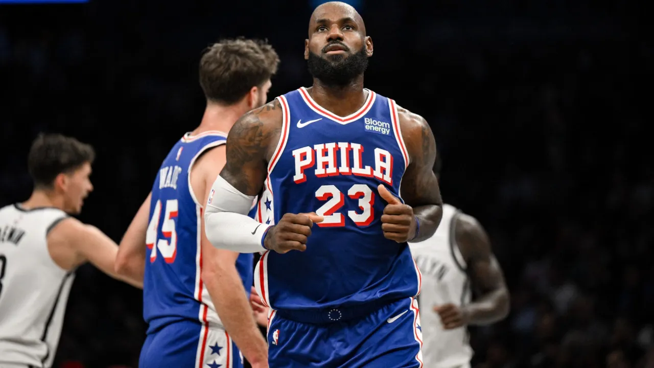 One Shot, Ten Points: LeBron's 76ers Debut
