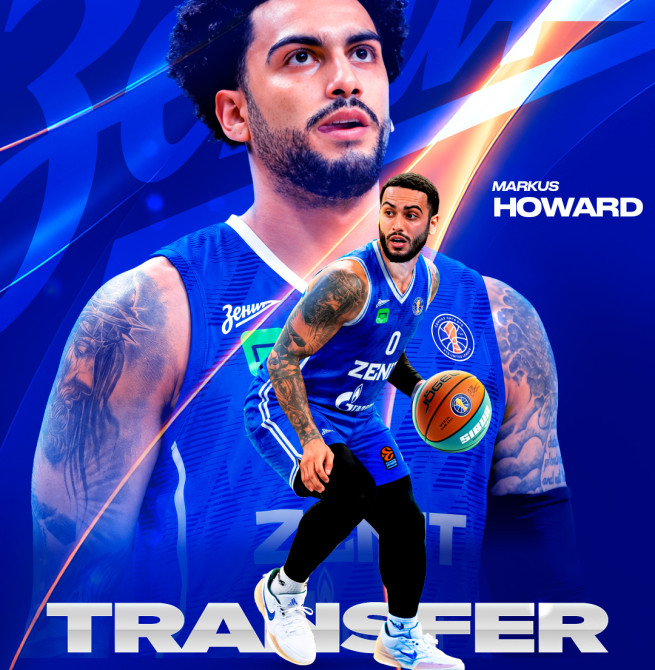 Markus Howard firma con el Zenit hasta 2028