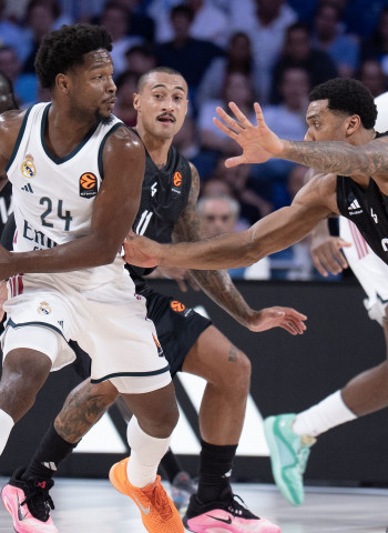Real Madrid 111-92 ASVEL: Andrés Feliz firma 8 triples y el Madrid iguala su balance