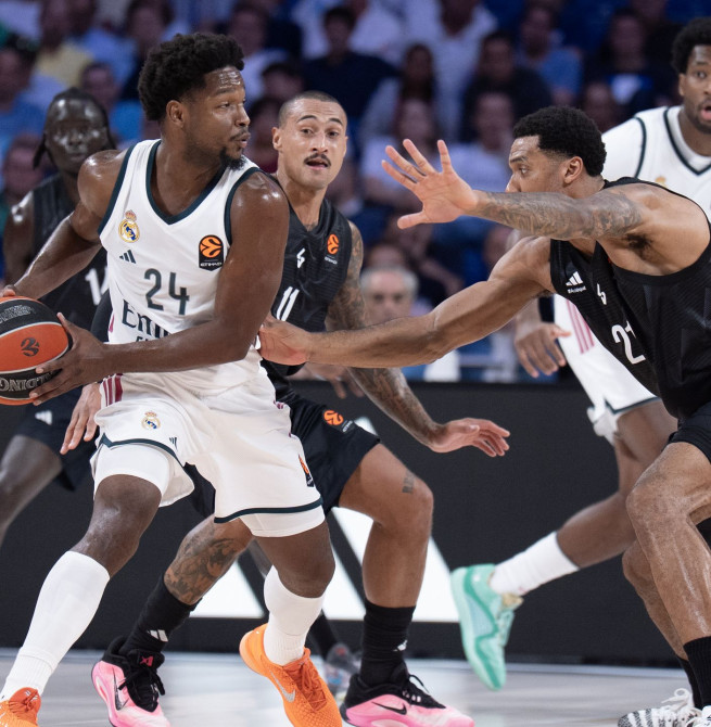 Real Madrid 111-92 ASVEL: Andrés Feliz firma 8 triples y el Madrid iguala su balance