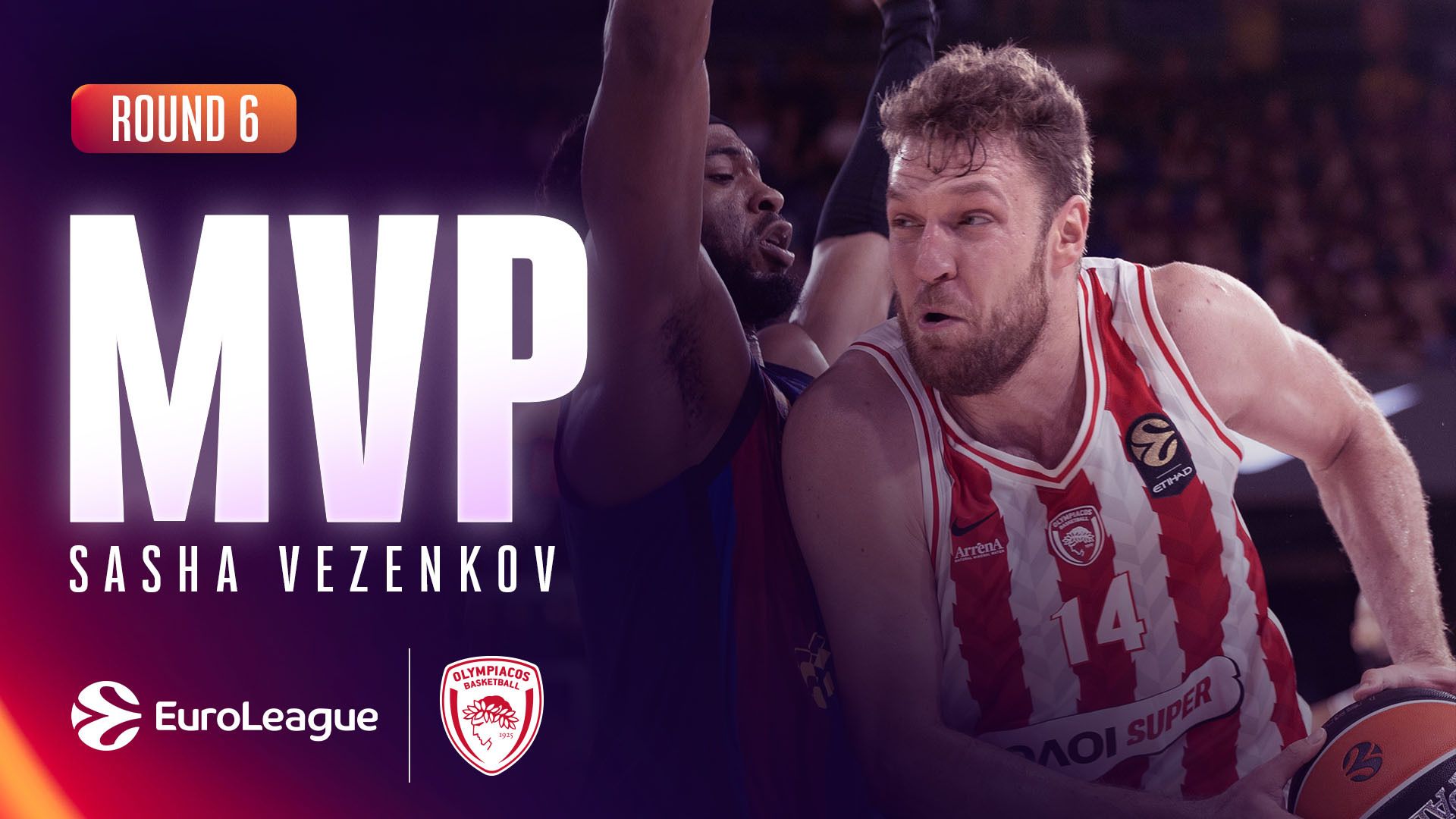 Vezenkov, MVP de la jornada 6 y a uno del récord de Larkin