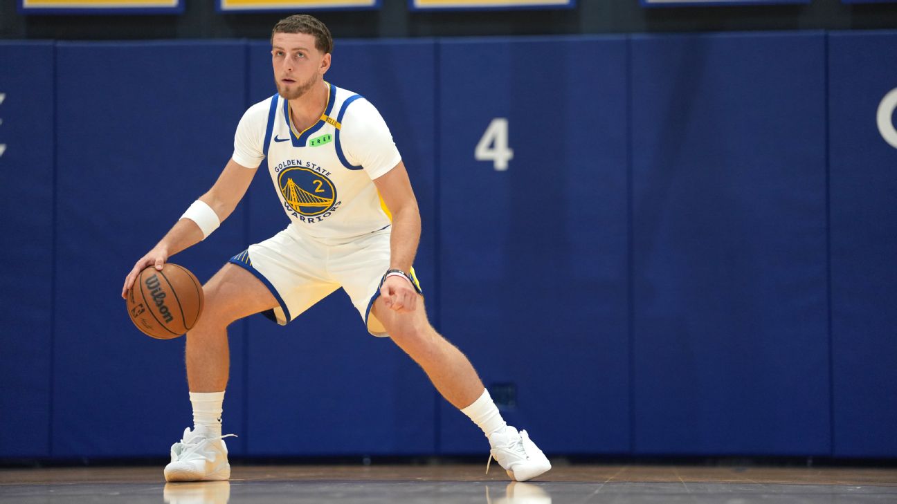 Podziemski Signs Five-Year, $110 Million Extension with Warriors