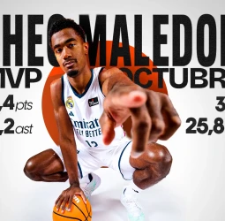 Theo Maledon, MVP del mes de octubre