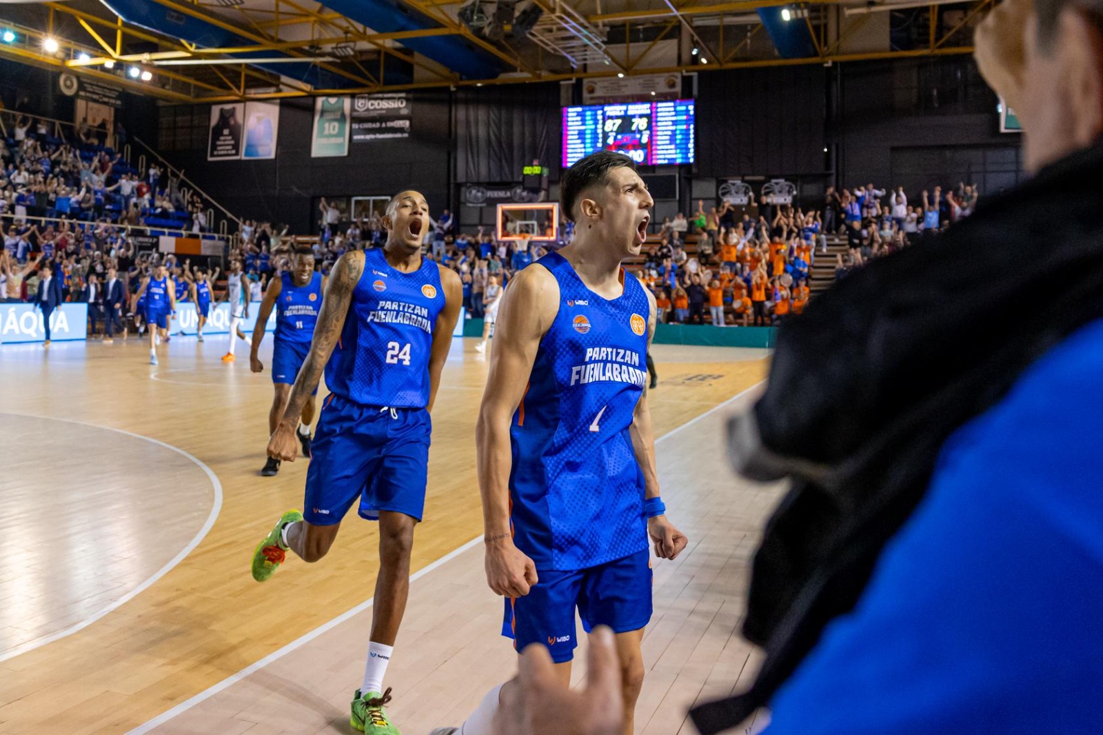 Mateo Díaz and Michael Caicedo Deliver Fuenla's First Win (90-76)
