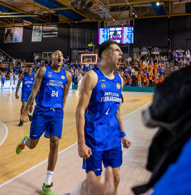 Mateo Díaz y Michael Caicedo le dan la primera al Fuenla (90-76)