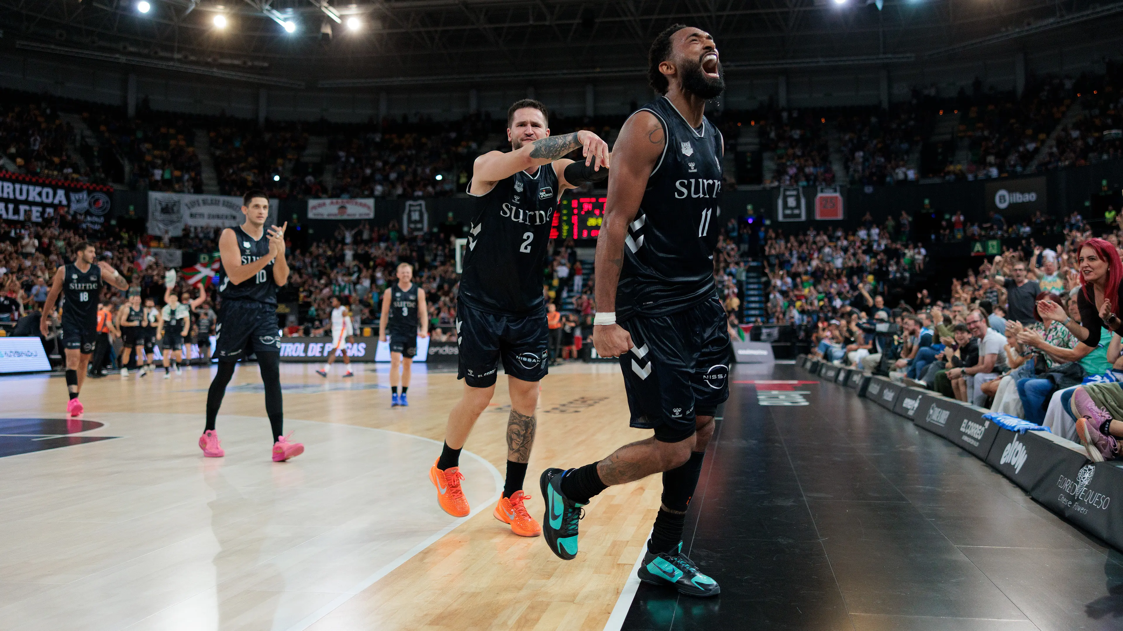 Surne Bilbao 96-87 Recoletas Salud San Pablo Burgos: un 11-2 para cerrar