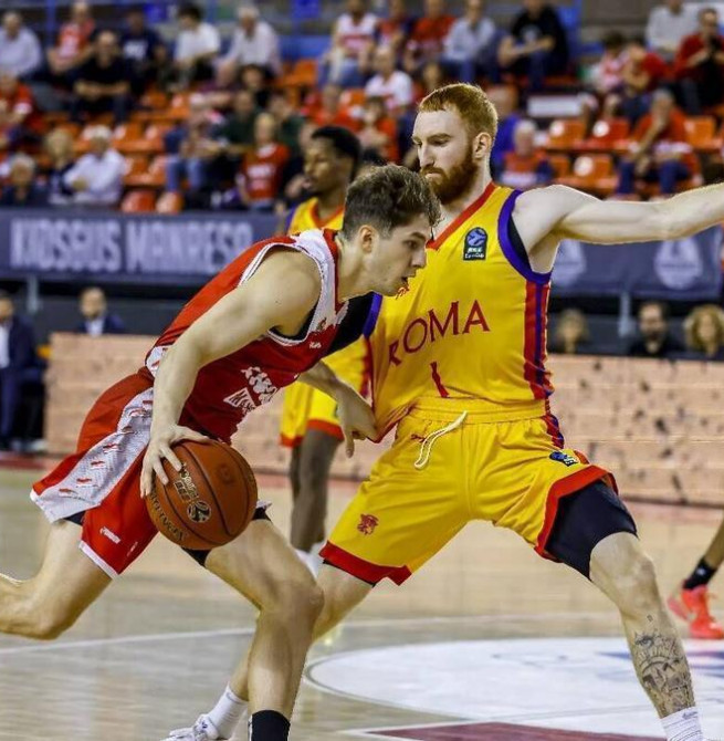 El Manresa respira en Europa: 108-88 al Roma Basketball