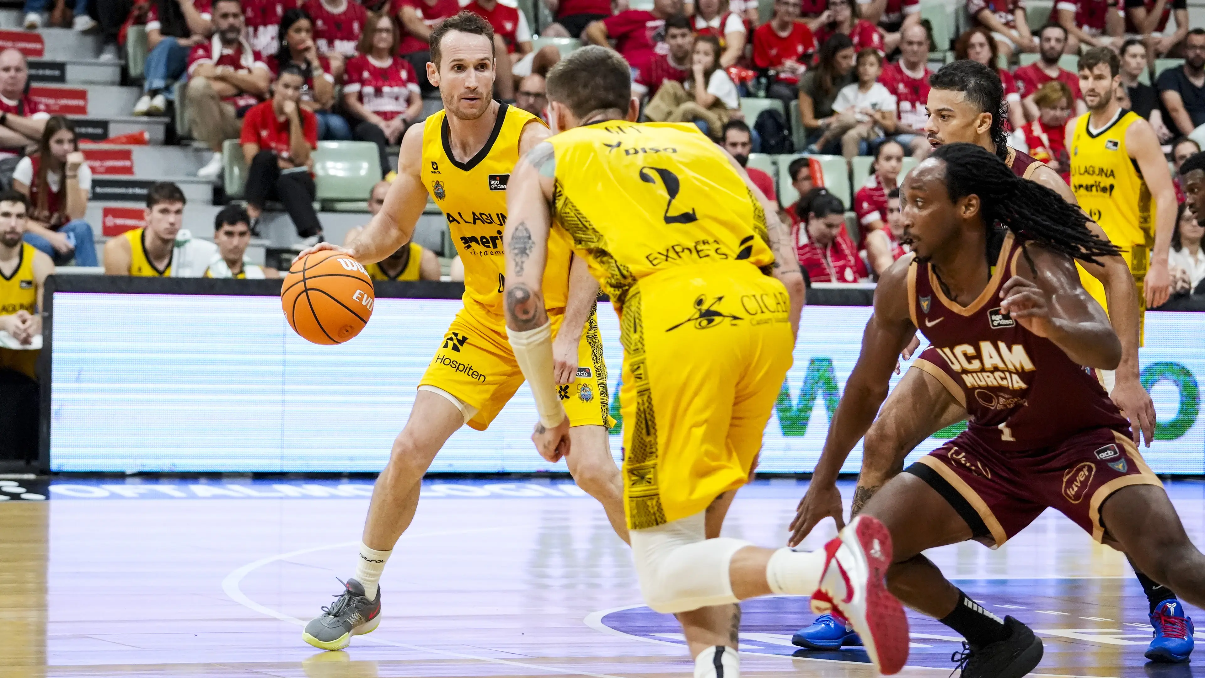 UCAM Murcia 77-90 La Laguna Tenerife: Huertas, mejor del partido a los 43