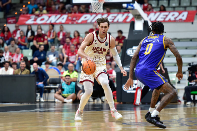 UCAM Murcia Loses Unbeaten Record to Peristeri (72-80)