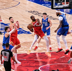 De Larrea debuta con los Mavericks: 3 de 3 en triples en Macao