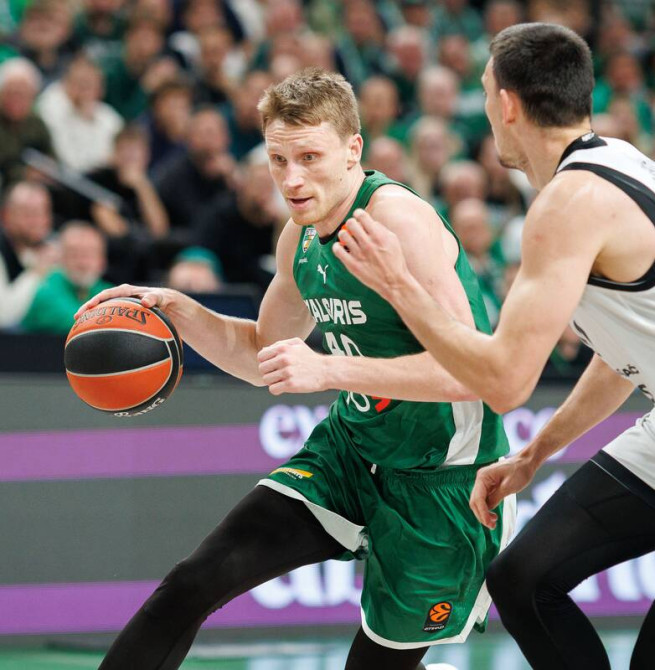 El Žalgiris resiste la reacción del Partizan en Kaunas (87-80)