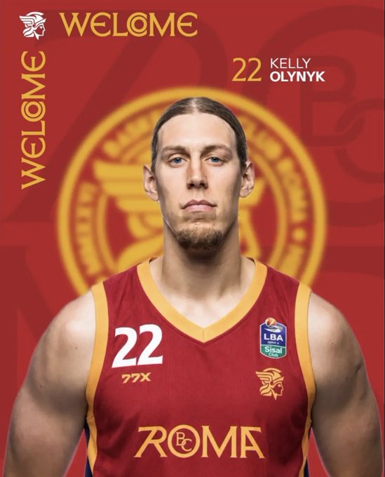 Kelly Olynyk ficha por el BC Roma de Dončić