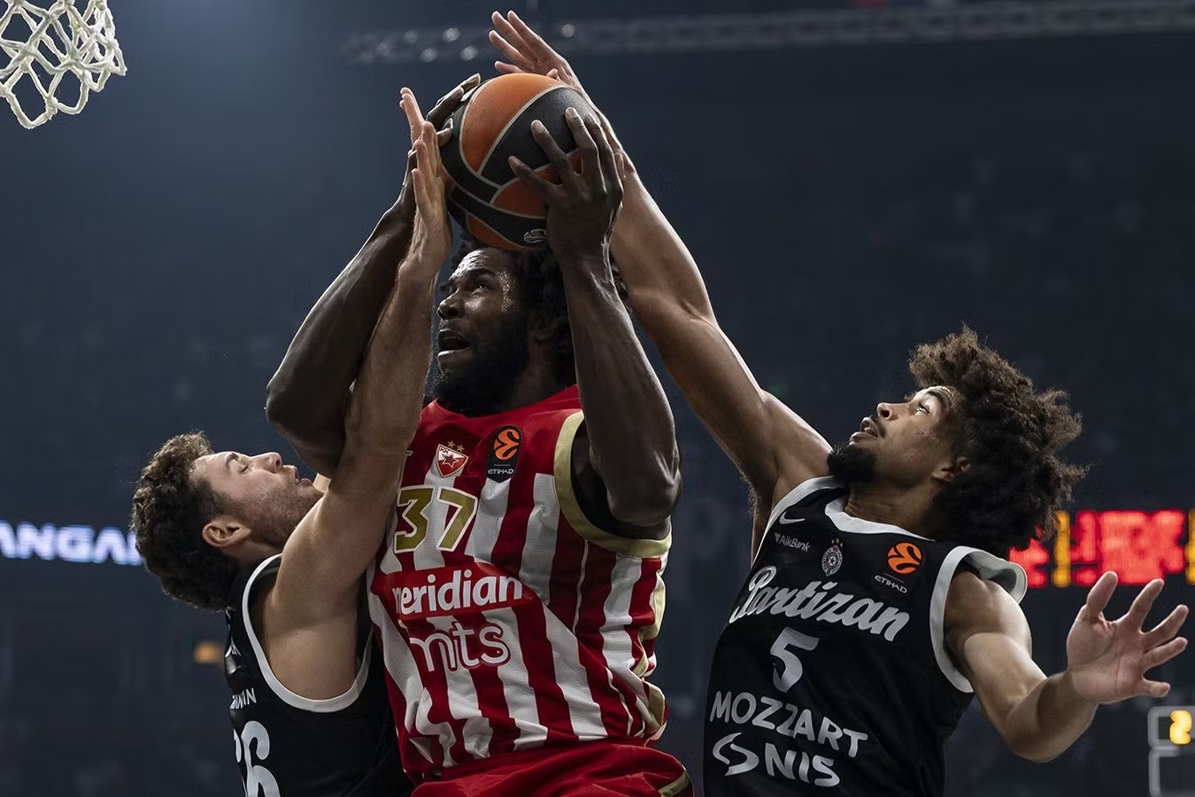 Pajola da el derbi de Belgrado al Partizan en la prórroga (85-82)