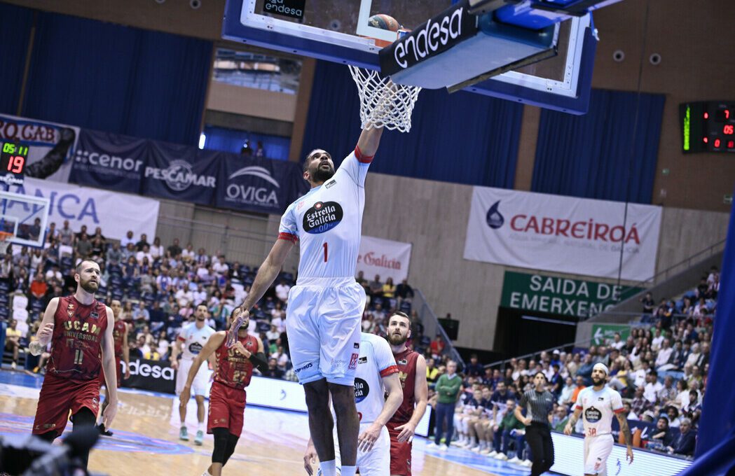 Thomas Scrubb volvió a brillar contra Murcia (acb Photo / A. Baúlde)