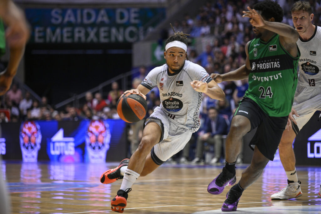 Devon Dotson rindió a gran nivel en el Obra (acb Photo / A. Baúlde)